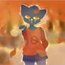 Night In The Woods Mae Painting