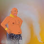 Girthy Grins: the Rotund Genie Unleashed