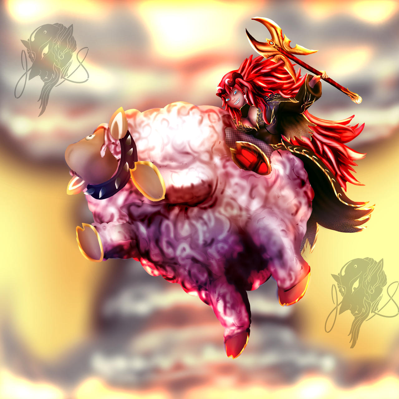 Hitji Deviantart Hitsuji No Okaasan by Jumarl on DeviantArt