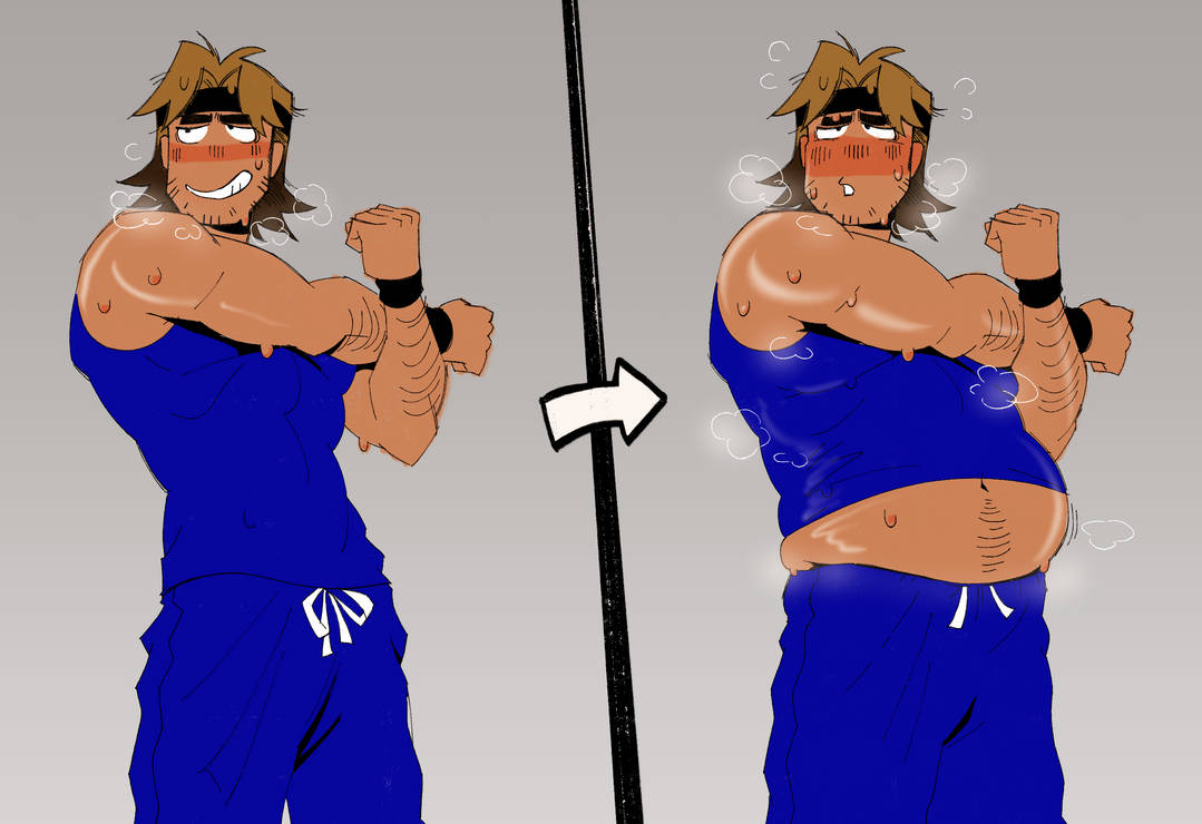 Ted before and after by TummiesAndSuch on DeviantArt