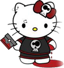 Hello Kitty Emo render