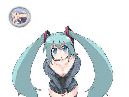 Hatsune Miku render 4