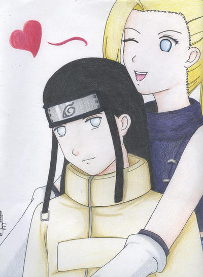 Neji x Ino by kamioto-furin on DeviantArt