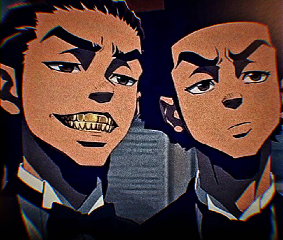 Boondocks Gold Boondocks Grillz Wallpaper Fixed by 0pollo on DeviantArt