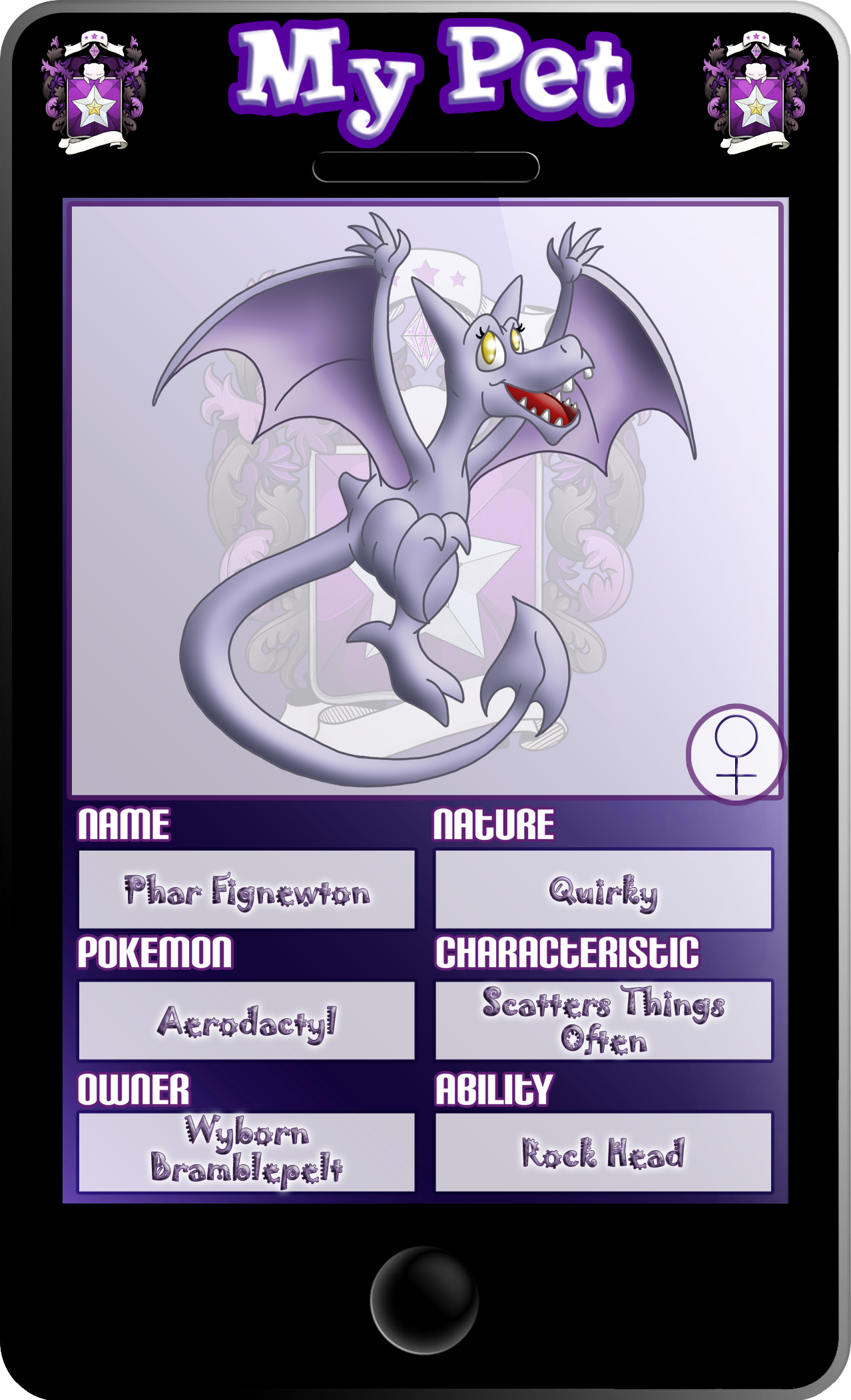 PKMNA: Wyborn's Pets - Phar Fignewton by Rapha-chan