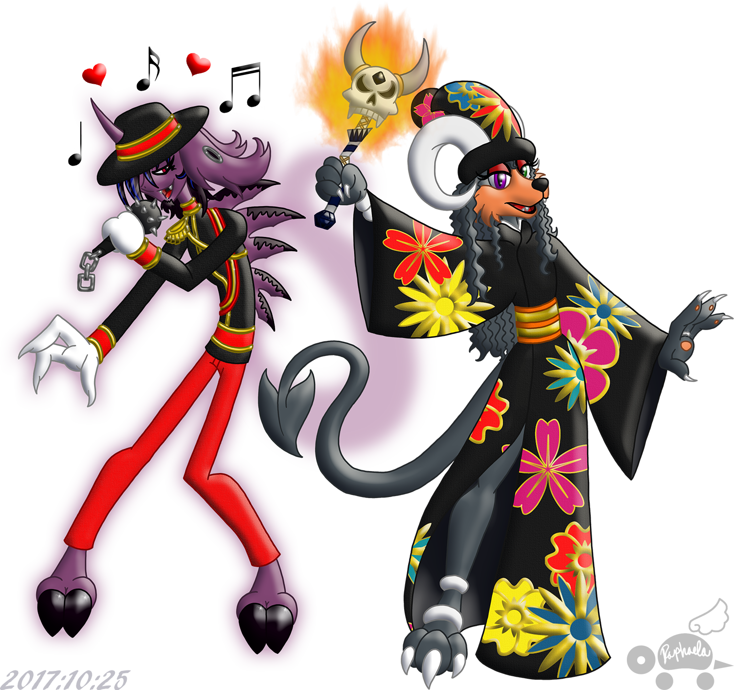 Miitopia: Pop Star Jace And Mage Morgana! by Rapha-chan