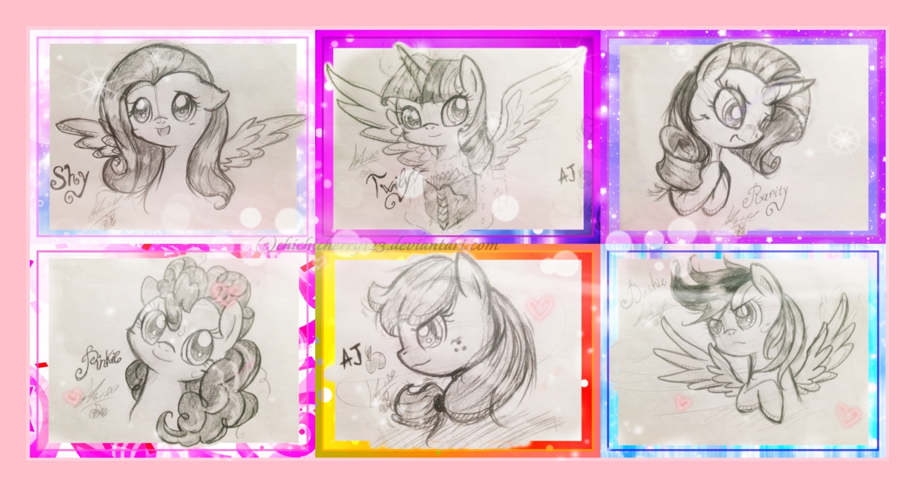 The Mane 6 : MLP FiM ~