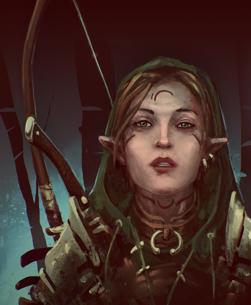 Ranger lady something by Lake7less on DeviantArt