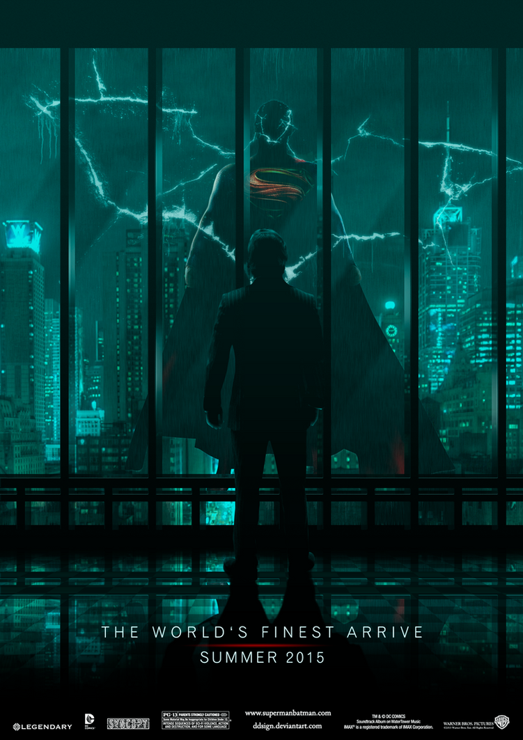 Superman/Batman - World's Finest - Poster (1.0) by dDsign