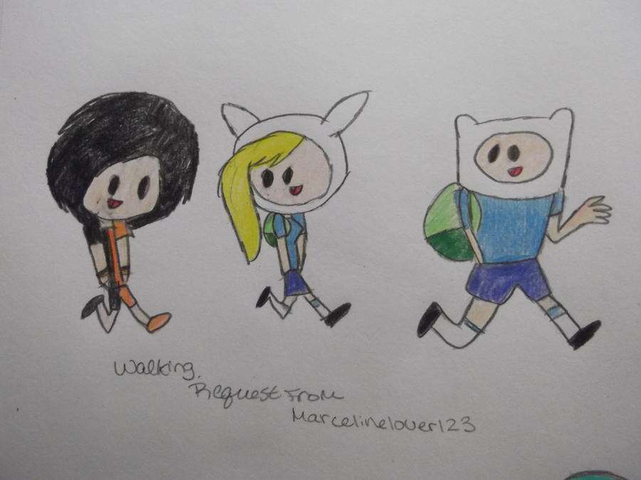 Walk Time Deviantart request: adventure time walkin by xXFluffyPachirisuXx on DeviantArt