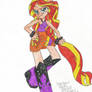 Rainbow Rocks- Pony Up Rainbow Power:SunsetShimmer