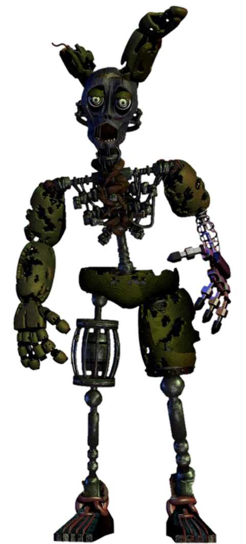 Ignited springtrap by springBonniespeed on DeviantArt