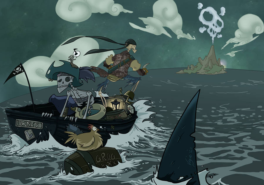 Monkey Island by VegaNya