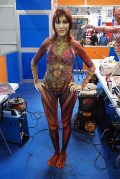 Body Painting Sarah Kerrigan