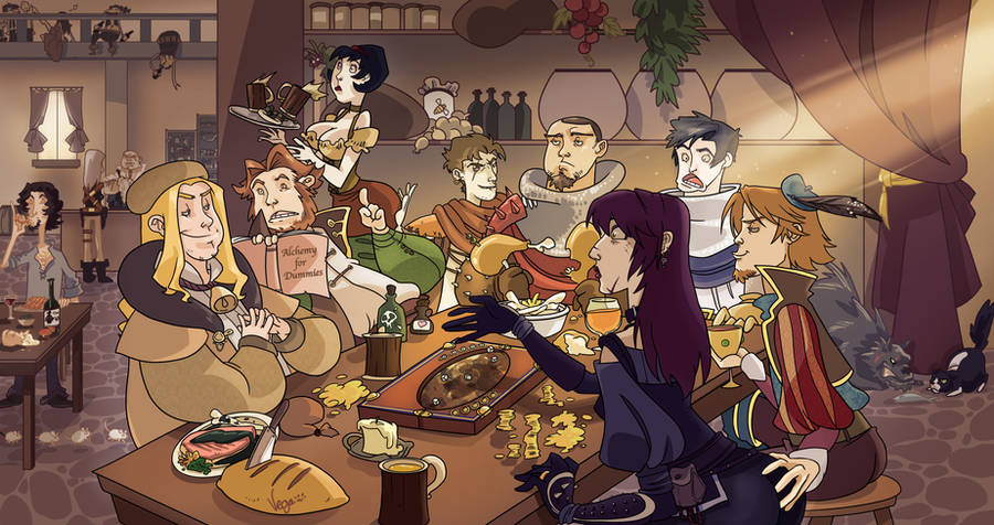 The Hairy Bear Tavern by VegaNya