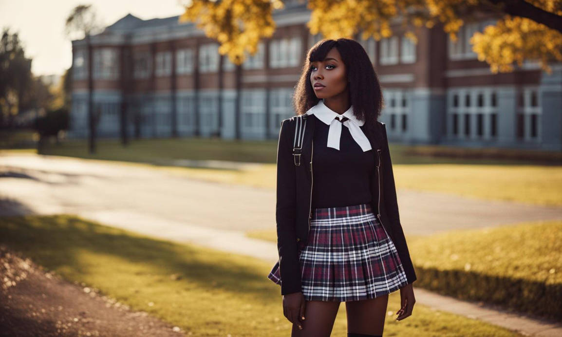 Ebony Girl In A Schoolgirl Outfit Plaid Skirt By McSwan1 On DeviantArt ebony-girl-in-a-schoolgirl-outfit-plaid-skirt-by-mcswan1-on-deviantart