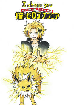 Kaminari Denki + Jolteon