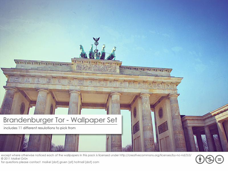 Brandenburger Tor Wallpaper Set