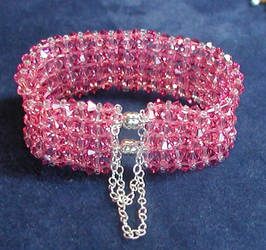 Diamond Cuff Crystal Bracelet