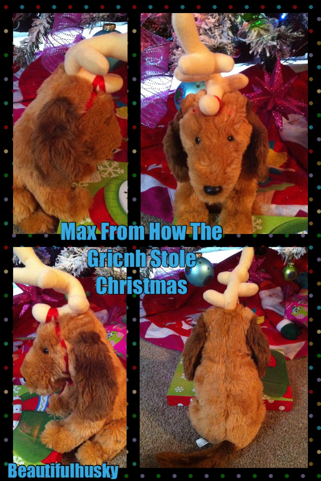 Max Plush From How The Grinch Stole Christmas 2000