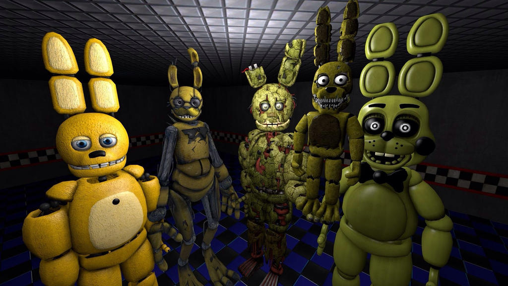 The Springtraps by SpringyTrap01 on DeviantArt