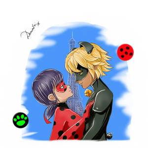 LadyBug and Cat Noir