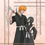 Ichigo and Rukia