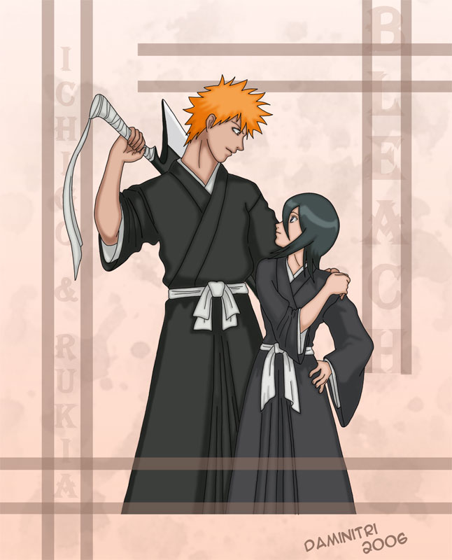 Ichigo and Rukia