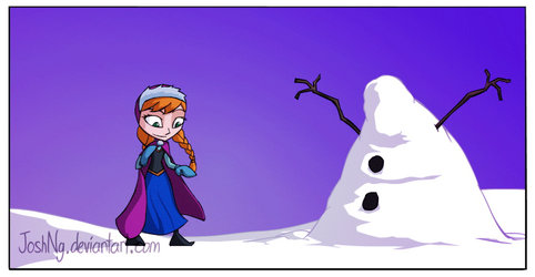 It Doesn't Have To Be A Snowman (Anna Animation)