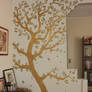 Living Room Mural: Tree