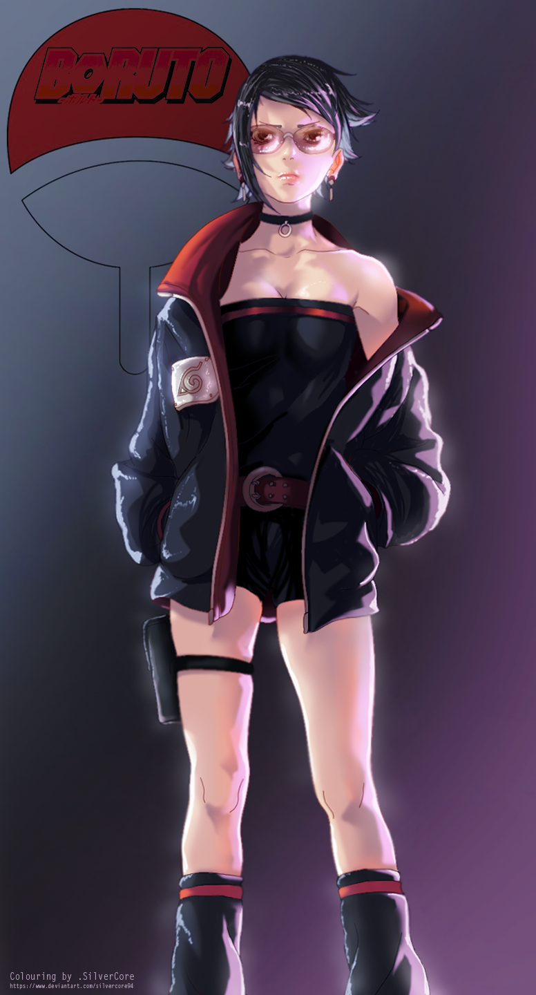 Sarada Uchiha V.2 by elciasneto on DeviantArt