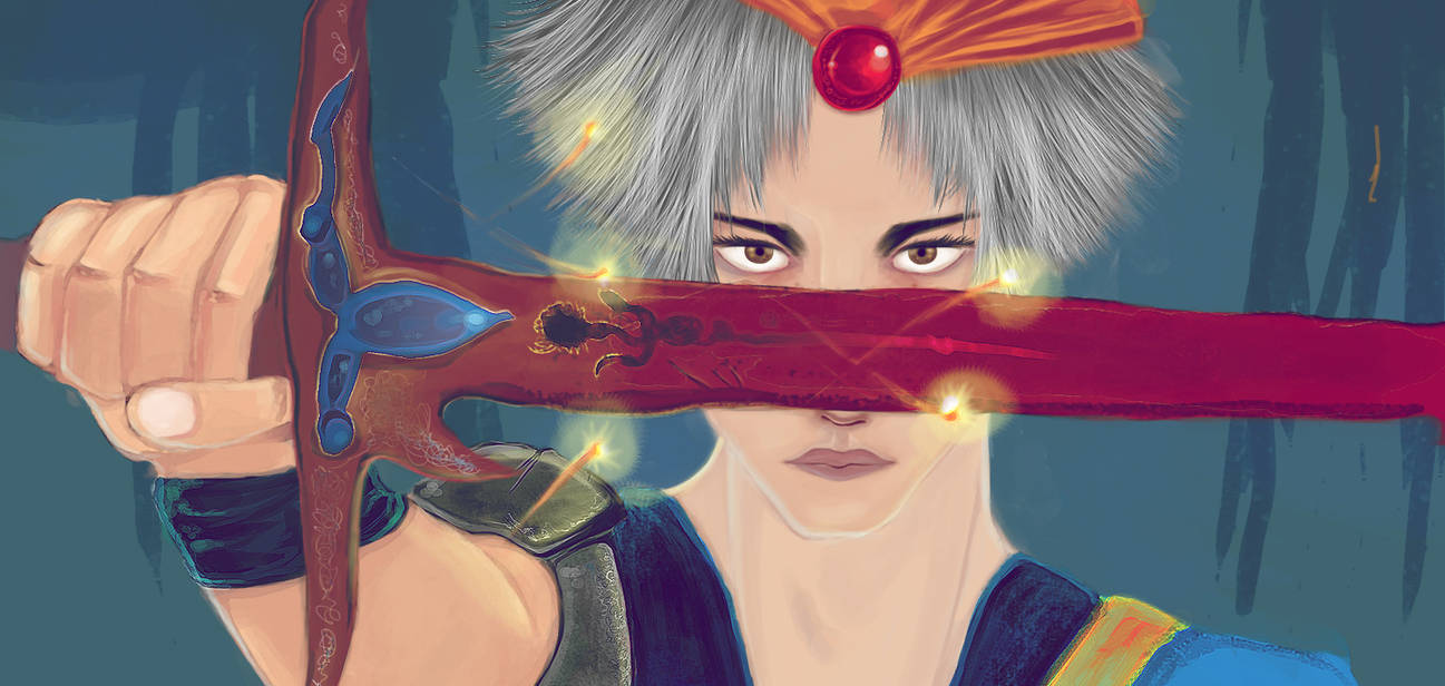 Red Spring Sword The red sword by Larsal on DeviantArt