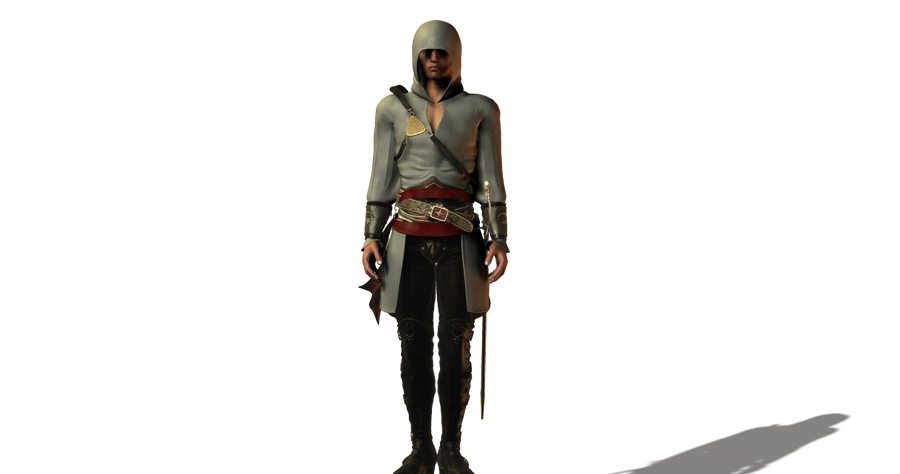Assassin Robes test render by DiruFan on DeviantArt