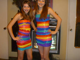 duct tape dress