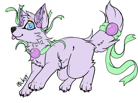 Pastel pearl dog adopt [closed]