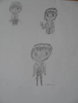 Chibi Sketch Prize drawing {Mike Hans Demetrion}