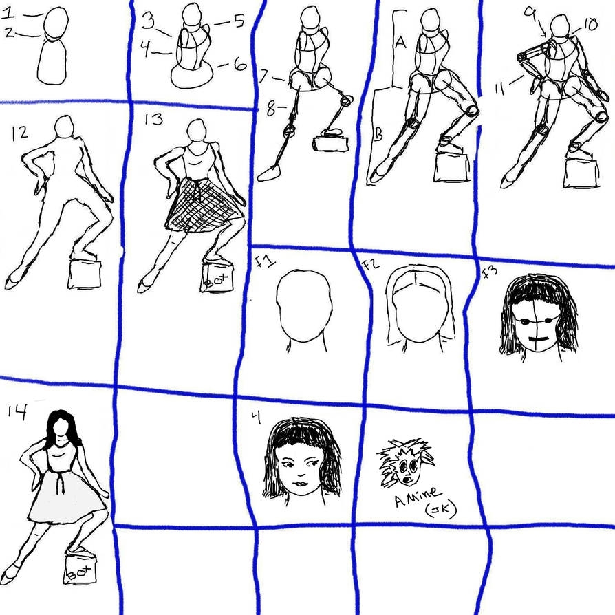 Simple Figure Drawing by looneyyouare on DeviantArt
