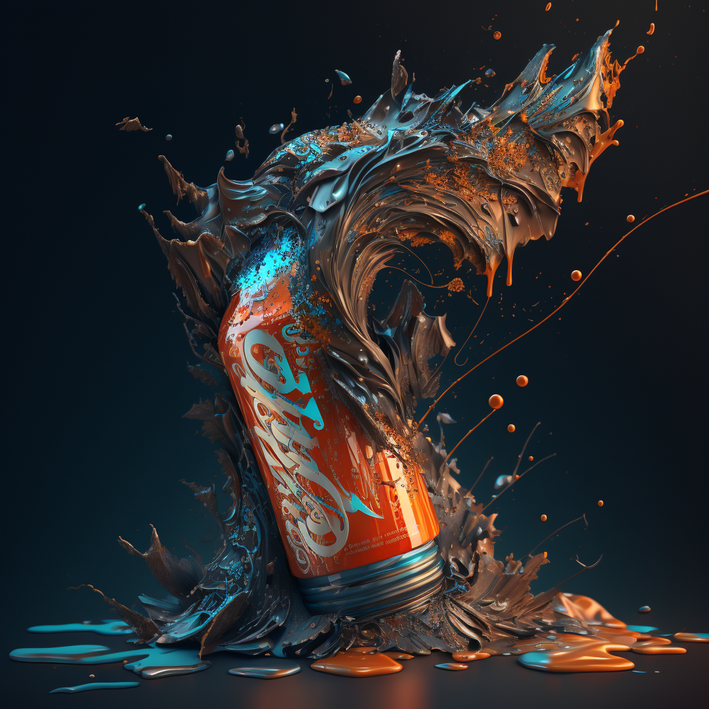 exploding soda can by gnuman12 on DeviantArt