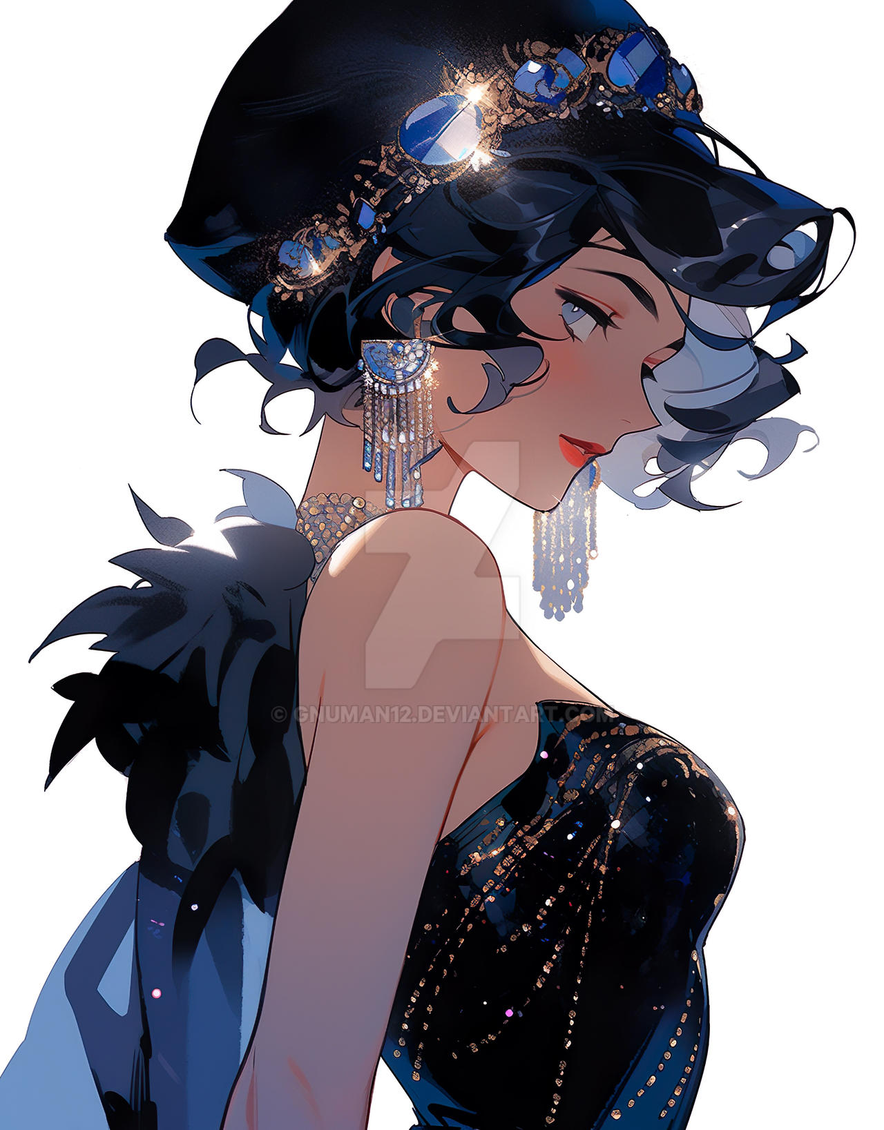 1920's Flapper Girl by gnuman12 on DeviantArt