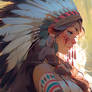 Native Woman Of The Americas