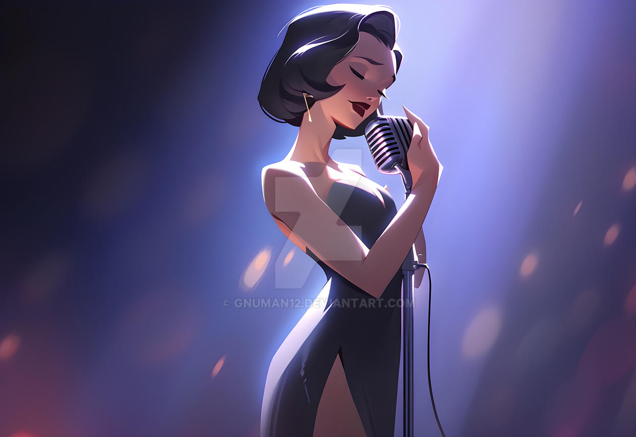 Deviantart Backup Singer Night Club Singer by gnuman12 on DeviantArt