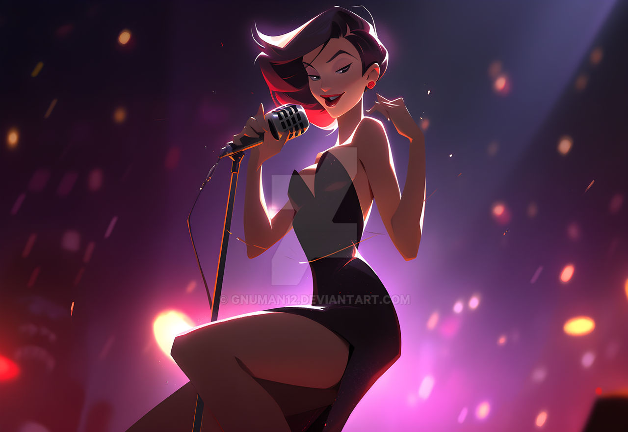 Deviantart Backup Singer Night Club Singer (3) by gnuman12 on DeviantArt