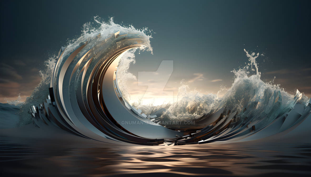 abstract waves by gnuman12 on DeviantArt
