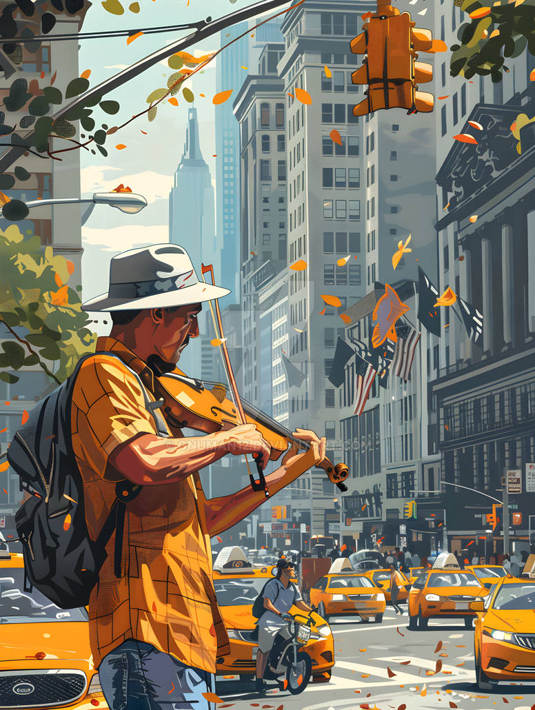 Busker by gnuman12 on DeviantArt