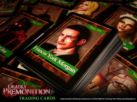 Deadly Premonition Trading Cards