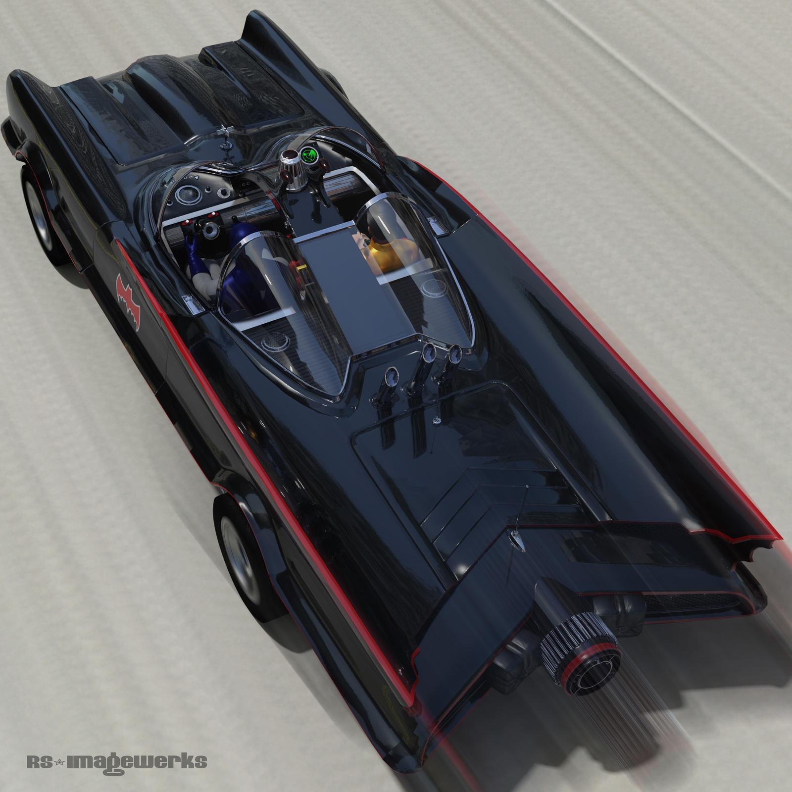 Batmobile Beauty shot2 by RS-Artwerks on DeviantArt