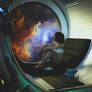 Louise on the Antares Starship: Viewing a Nebula
