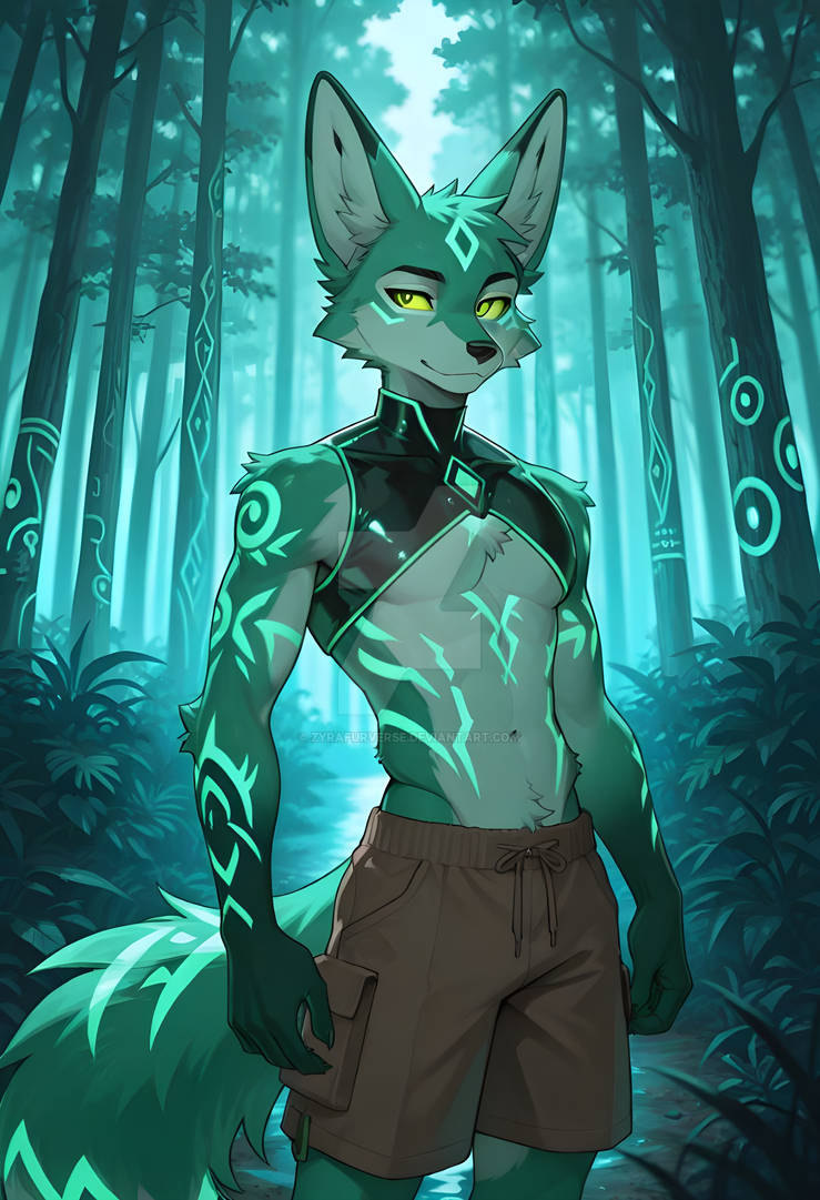 Fox Rabbit Fursona Fursona Furry Mystic Forest Fox by ZyraFurVerse on DeviantArt