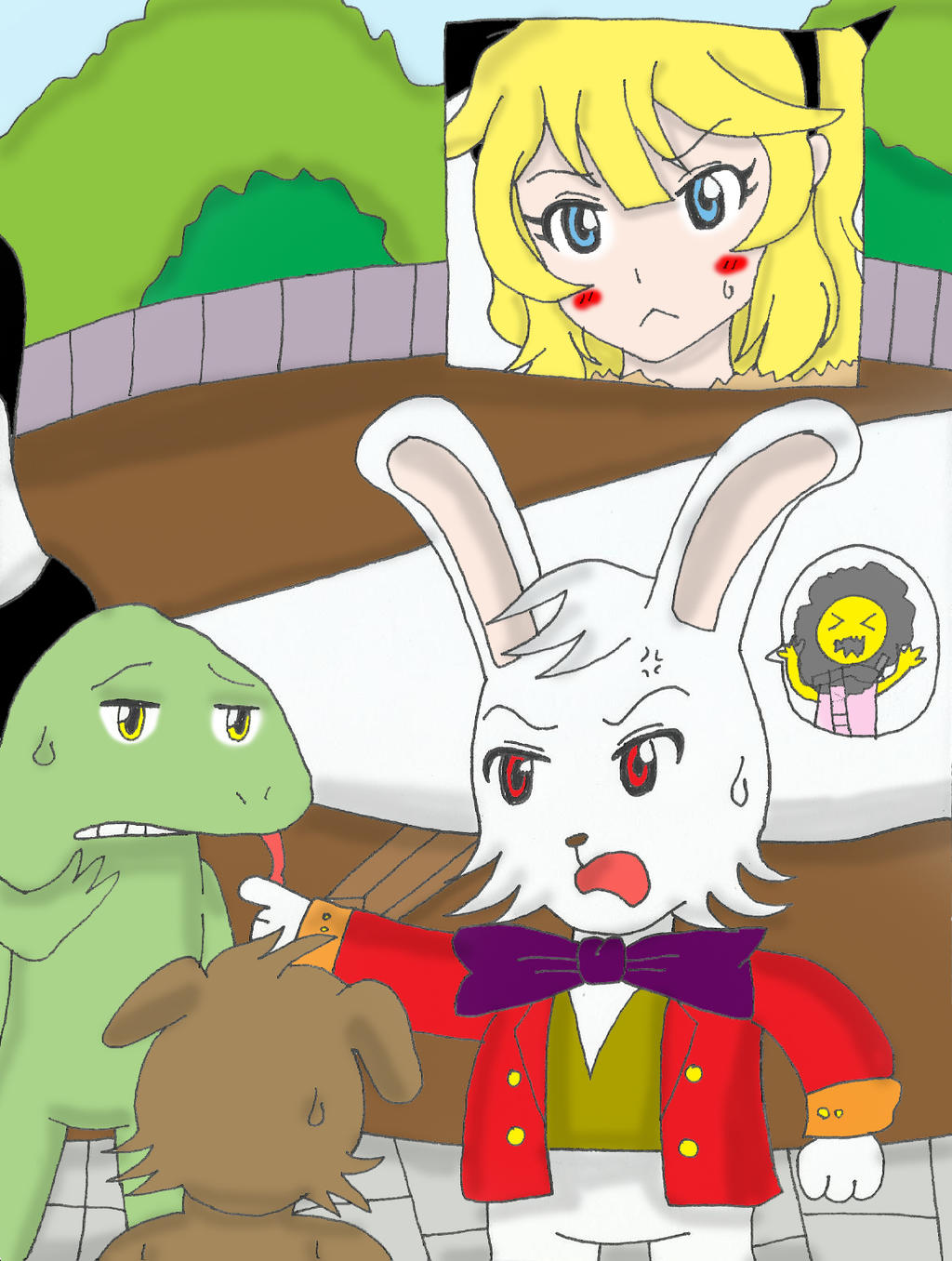 White Rabbit House Deviantart Alice in White Rabbit's House (Page 7) by jmaster1114 on DeviantArt