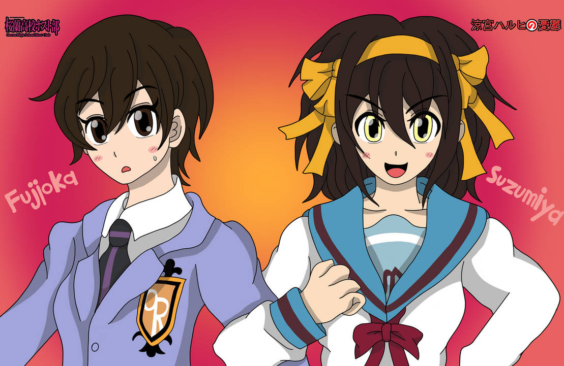 TWO Haruhi by jmaster1114 on DeviantArt
